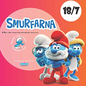 Bild på Smurfarna